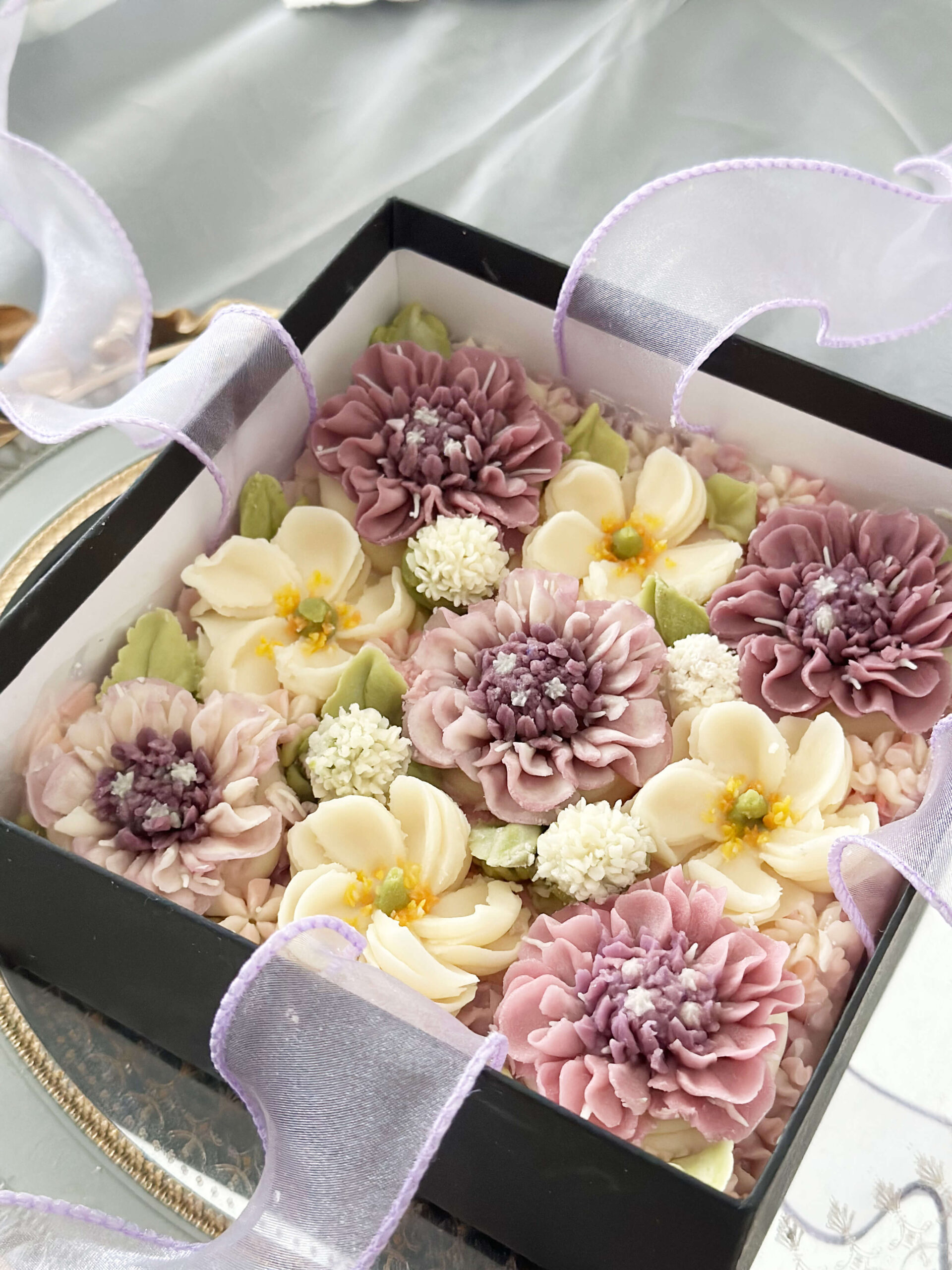 上級②　lesson3　ボックスフラワー