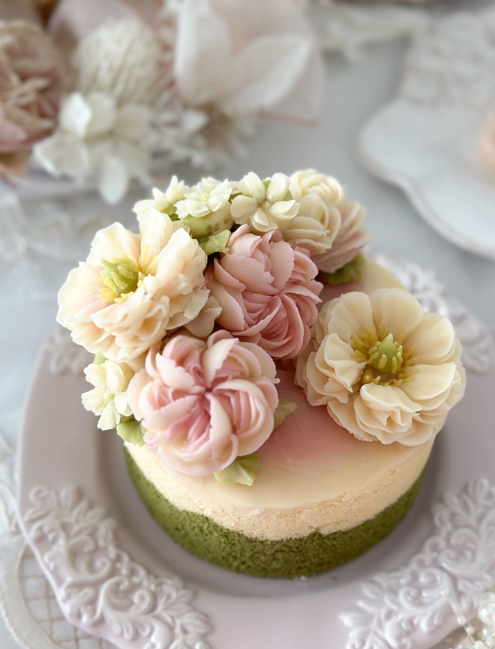 上級①　lesson4　ジュリエットローズケーキ