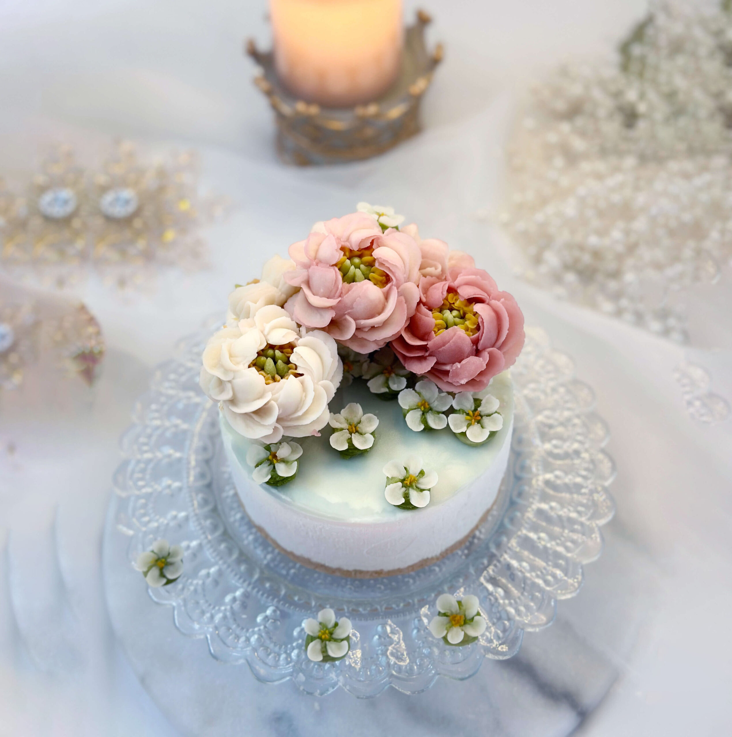 上級②　lesson5　芍薬のケーキ