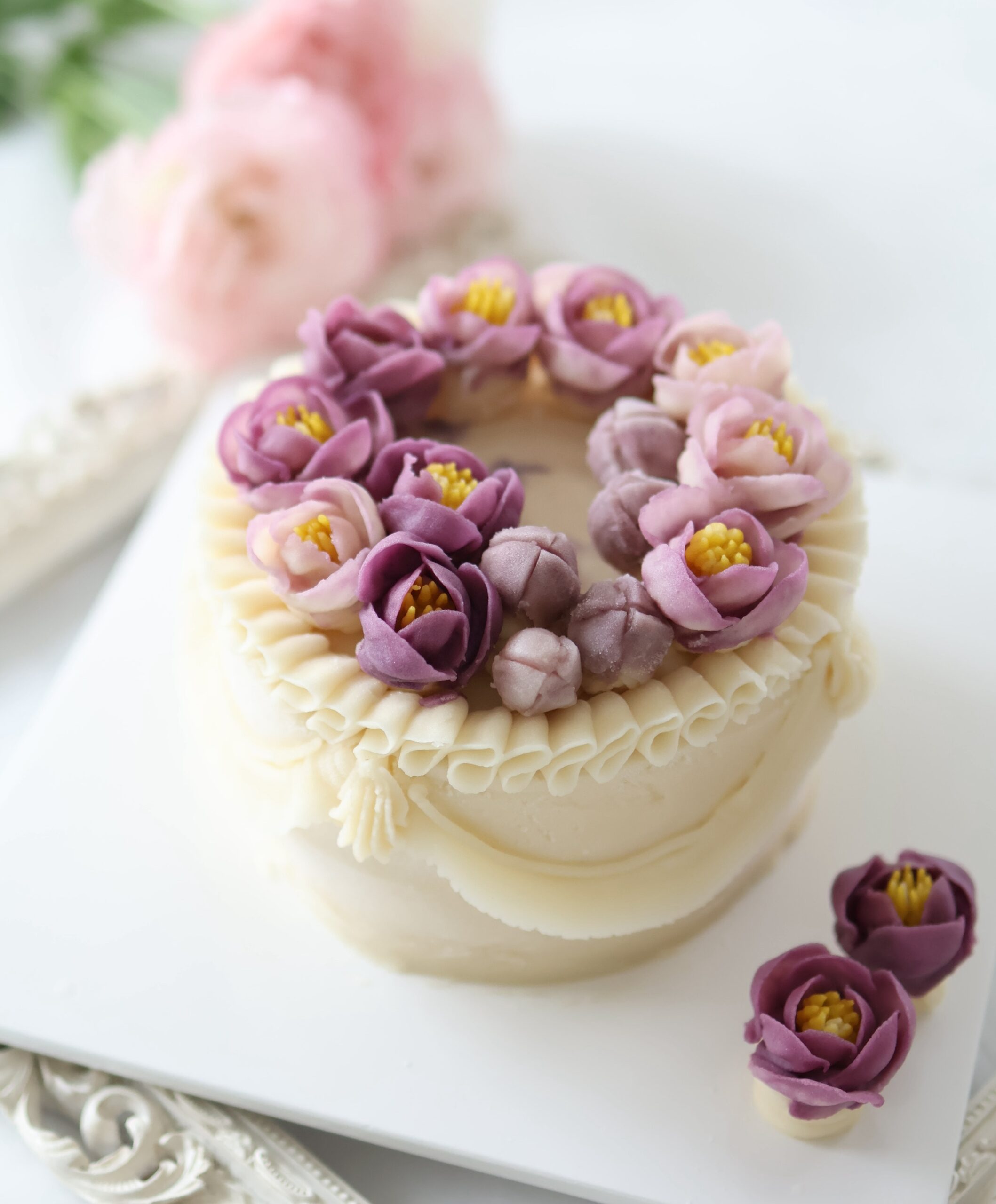 上級①　lesson6　フリージアのケーキ