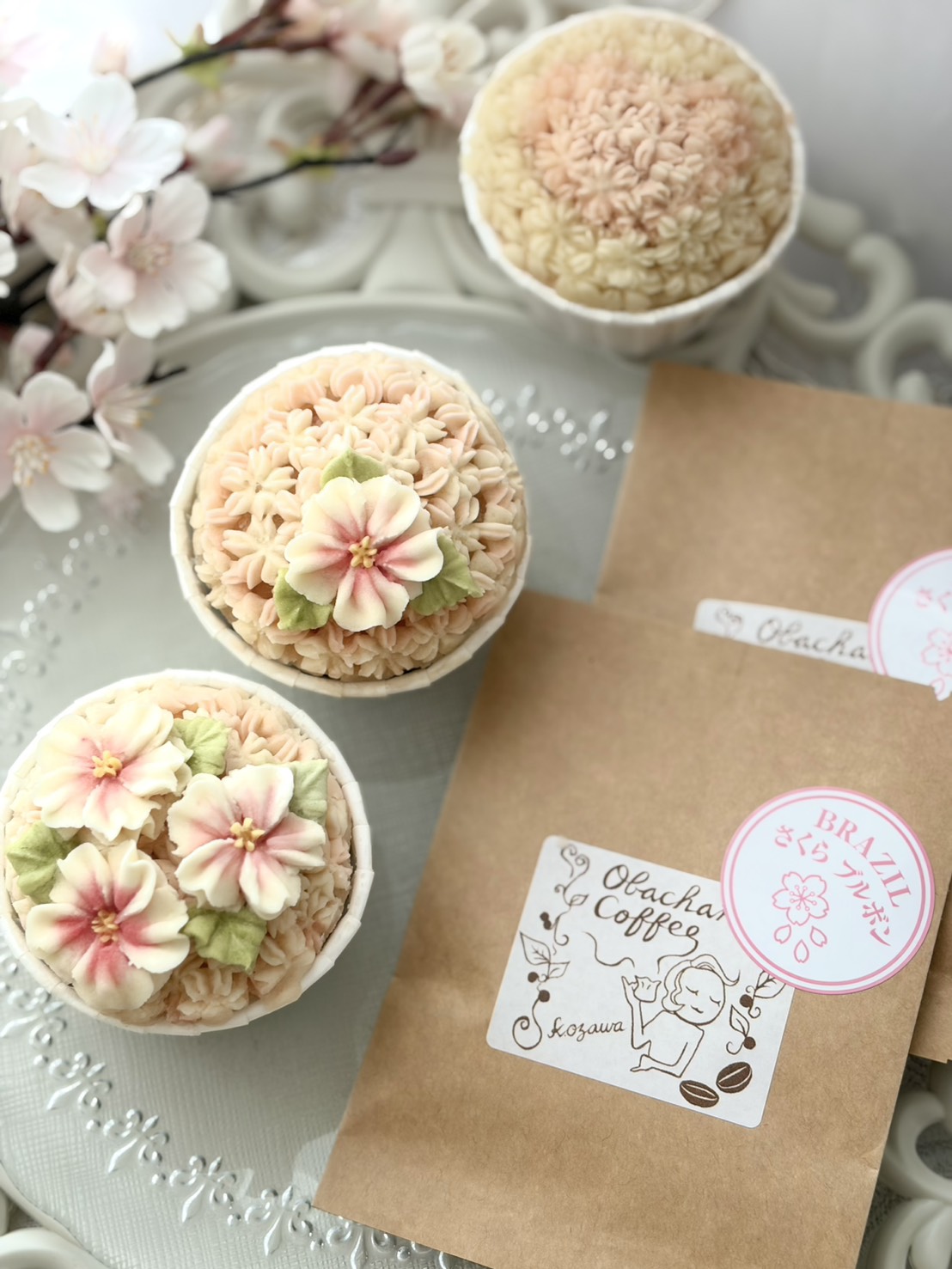 東京キモノショー プルメリアブラン 協会“桜のあんの花絞り”ワークショップ - 画像 (2)